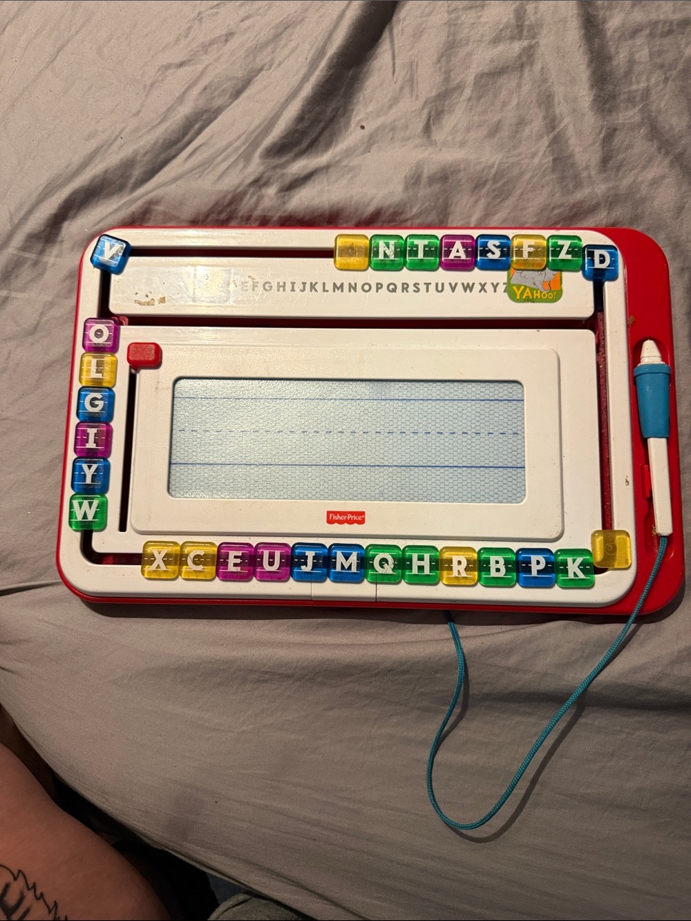 Fisher-Price Magnetic Alphabet Drawing Board - Multicolor